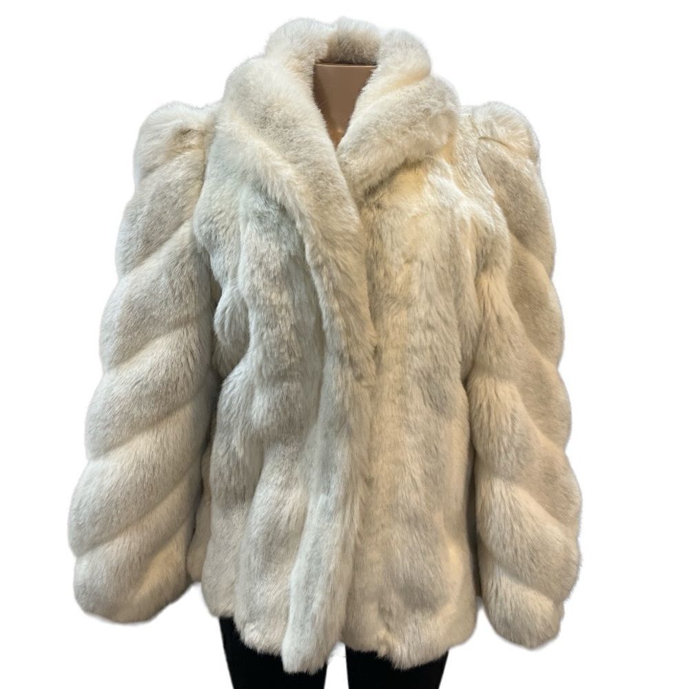 Vintageβdead-stockβJordacheβfauxβfurβcoat